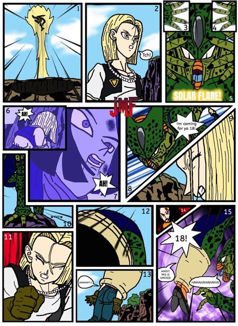 android 18 nude comics